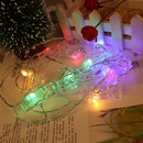 LED Photo Fairy Lights 20 Clips Brackets Photo Clip String Light Mood Lig%!