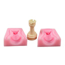 12pcs/set International Chess King Queen Knight Rook Pawn Bishop Fondant MolME