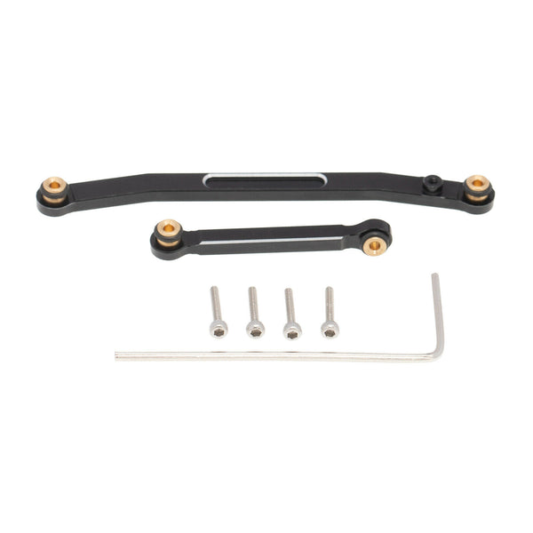 1:24 Aluminum Alloy Steering Rod Tie Links for Axial SCX24 90081 Crawler Car