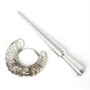 size stainless steel ring stick measuring hammer jewellry tool set3 Fh