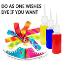 DIY Clothing Graffiti Rubber Bands Portable Textile Paint Tie Dye Kit Non Toxic