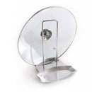Stainless Steel Kitchen Utensil Holder Multi-function Pot Cover Holder Rack New