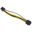 PCI-E 8PIN Male To 8PIN Female PCI Express Power CPU Extension Cable Wiring KitL