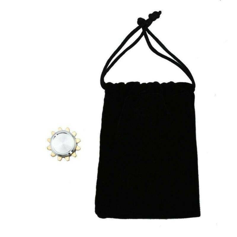 Gears Fidget Spinner Toys Metal Brass Finger Focus Hand Stress Cube Relief Tools