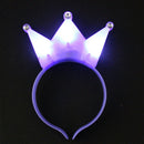 Tiara Pink Crown LightUp LED Blinking Flashing Headbands Party Favors New