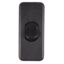 AC 250V 2A Rectangle Black ON OFF Button In Line Cord Switch A3Q6