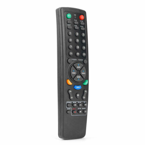 6 in 1 Multifunction Universal Remote Control for TV DVD VCR SAT CD AUX #s
