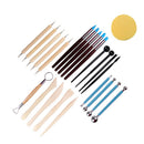 24pcs Clay Sculpting Polymer Ceramic Carving Pottery Modeling Tool Set