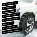 1Pcs Universal Steel Car Tire Anti-skid Chains Emergency Snow Mud Road for SUV