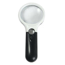 Interchangeable 2 Main Lens 10X/20X Handheld Magnifier LED Magnifying Glass