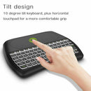 2.4Ghz Mini Wireless Keyboard Full Screen Mouse Touchpad Handheld Remote Co