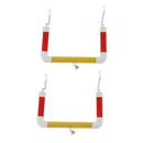 Pet Bird Parrot Cage Hanging Birds Stand Wood Swing Perch S