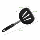 Silicone Flexible Pancake Turner/Spatula,Black R1W9
