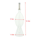 Crystal Feeding Cup Aquarium Fish Feeder Food Feeding Cup Round