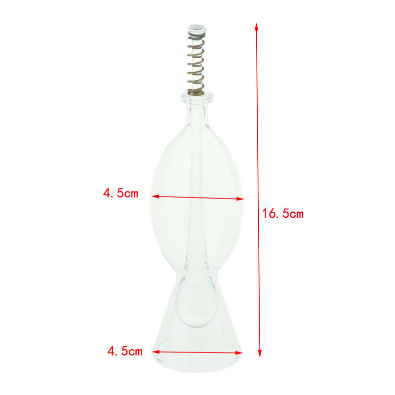 Crystal Feeding Cup Aquarium Fish Feeder Food Feeding Cup Round