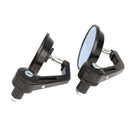 7/8" Universal Round Motorbike Motorcycle Handle Bar End Rearview Side Mirr