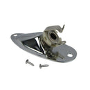 1pcs Boat Guitar Jack 1/4 Inch Input Output Jack Plate Socket 6.35mm Chrome I9Y8