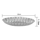 8PCS Mini Cake Moulds Boat Shape Baking Molds Egg Tart Cupcake Kitchen Tools