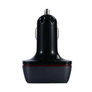 Qc3.0+2.4A 3 Usb Ports Smart Fast Charging Car Charger Adapter For Cell Pho