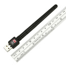 150Mbps High Speed USB WiFi Wireless LAN Adapter Long Range 2dBi Anten DVA