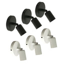 6x E27 110-240V Wall Plug-in Screw Base Round
