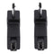2pcs 90 Degree Micro USB Female to Micro USB Male Adapter Connector