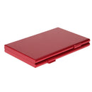 Portable Deck Aluminium Alloy 8TF + 4SD Memory Cards Storage Box Holder