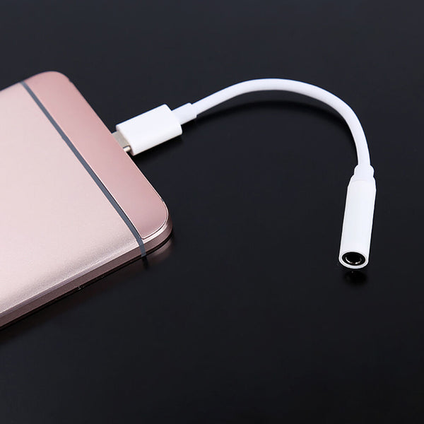 USB Type C 3.1 to 3.5mm Female Headphone Microph Audio Adapter Cable Cord  Z