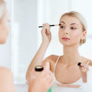 15pcs/Set Nylon Wool Makeup Brush Lip Eye Face Beauty Cosmetic Pens (Black