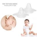 2pcs Silicone Nipple Protectors Breastfeeding Mothers Nipple Shields Cover