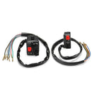 2Pcs Universal 22Mm 7/8 Inch Button Switch Kit Ignition Engine Stop Lamp Ho