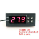 220V 10A Egg Thermostat Incubator Farming High Accuracy Thermostat Regulato