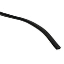 car Boat 4M U type rubber sealing strip Black