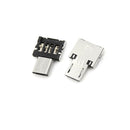 3Pcs Micro USB Male to USB Female OTG Flash Drive Adapters Converter For Phone &