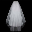 5X(Simple Short Tulle Wedding Veils White Bridal Veil for Bride for Weddin Z5I7)