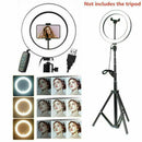 10" LED Selfie Ring Light with Light Stand Phone Holder For Makeup Camera NEW
