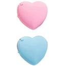 4 Pcs Heart-Shaped Tape Dispenser Plastic Portable Colorful Roll Tape Organ Y6T3