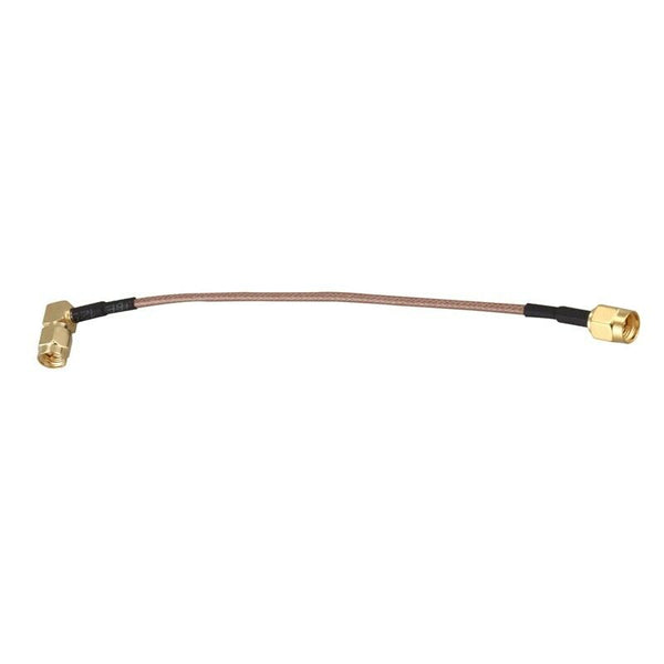 6" SMA Male to SMA Right Angle Male Plug Jumper Pigtail Cable RG316 F1G8