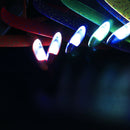 48Cm Hand Throw Lighting Up Flying Glider Plane Glow In The Dark Toys Foam  A5F7