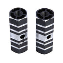 2pcs BMX Mountain MTB Bike Bicycle Alloy Axle Pedals Foot Stunt Pegs Black