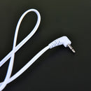 1x electrode lead wires connecting cables for tens therapy machine 2.5mm 2-wayM&