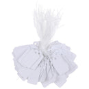 300Pcs Label Tie String Strung Ticket Jewelry Merchandise Display Price Tag Gw