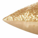 Decorative Solid Sequins Throw Pillow Cover 45 x 45 cm Decor Pillow Case, H