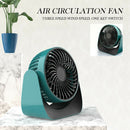 Student Dormitory Office Desktop Fan 3 Gears Adjustable Cooling Fan (Blue) A