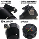 Solar Flashlight Multi-Function Flashlight Rechargeable Flashlight Car Emer