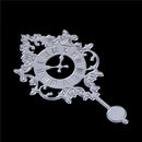 Retro Clock Metal Cutting Dies Stencil Scrapboking Paper Card Album Photo Cra3cG