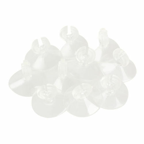 10 x Aquarium Fish Tank Suction Cups Suckers Clips Air Line Pump Tubing Plastic