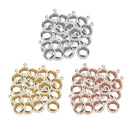 200 Pendant Clasps Connectors Bail Beads DIY European Charm Bracelet Jewelry