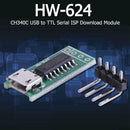 CH340C Micro USB to TTL Serial Port ISP Download Module for Win 10 8 7 XP A