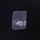 4pcs/pack home office wall adhesive plastic power plug storage hook random co ï¼D